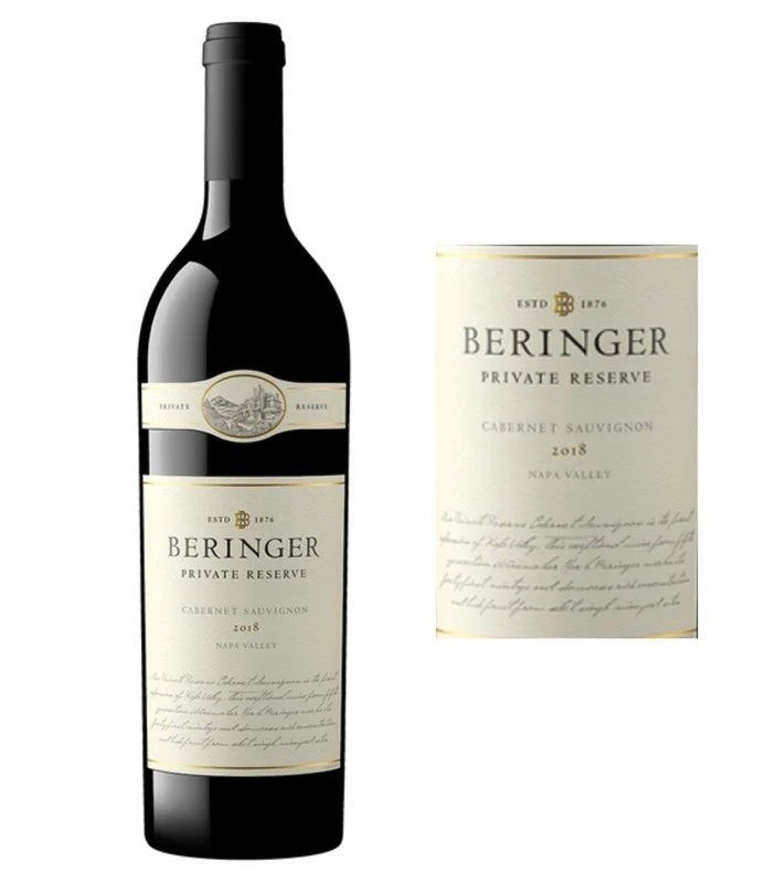 BeringerPrivateReserveCabernetSauvignon2018(750ml)
