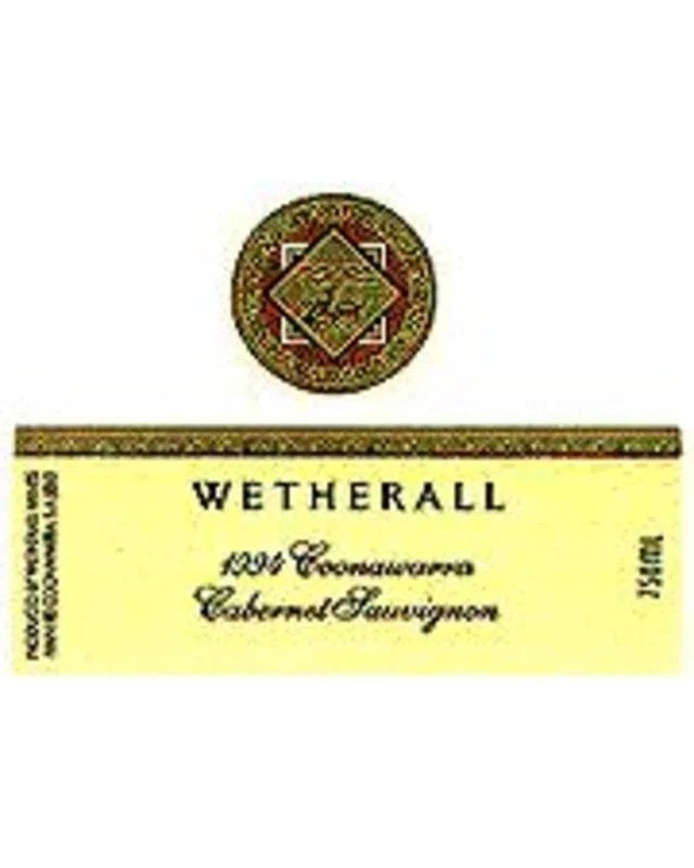 1995WetherallCoonawarraCabernetSauvignon
