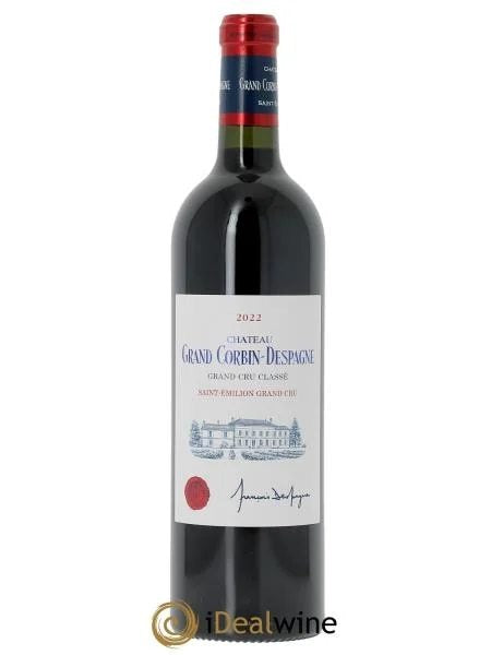 ChâteauGrandCorbinDespagneGrandCruClassé(CBOàpartirde6bts)2022