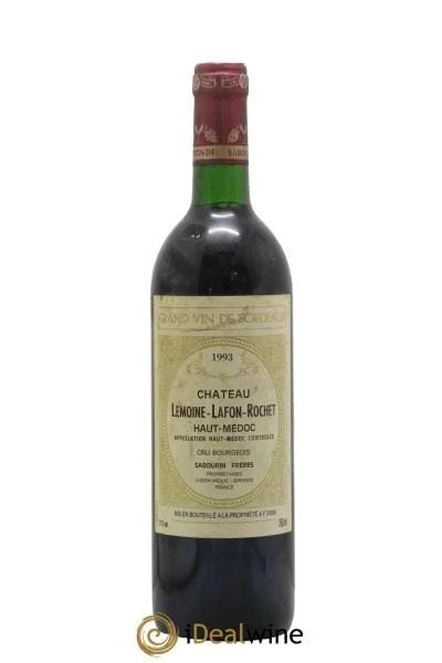 HautMédocCruBourgeoisChâteauleMoineLafontRochet1993