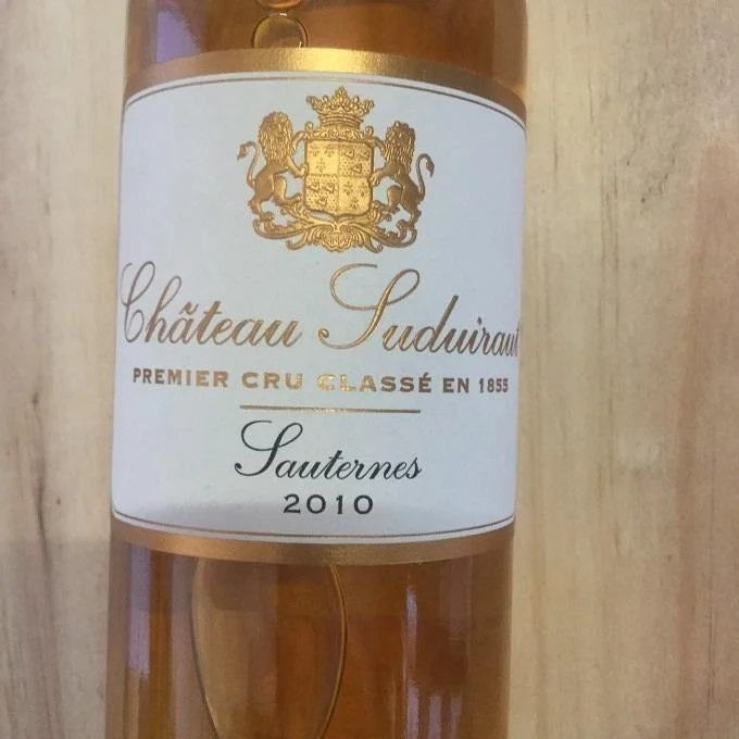 HalfBottle:ChateauSuduiraut2010