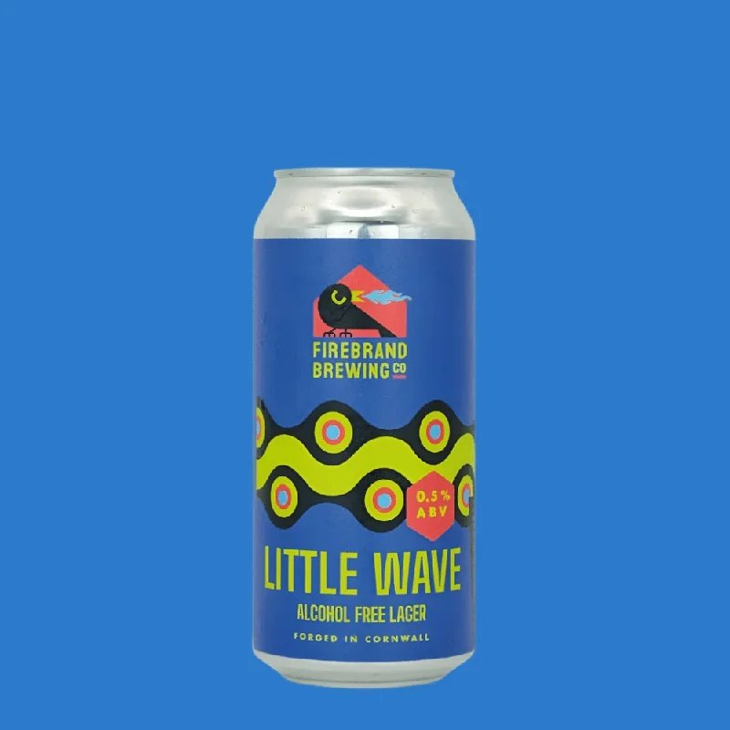 FirebrandBrewingCo‘LittleWave’AlcoholFreeLager(0.5%ABV)