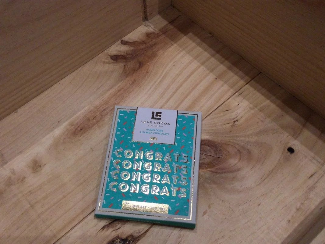 MilkHoneycomb‘Congrats’Bar