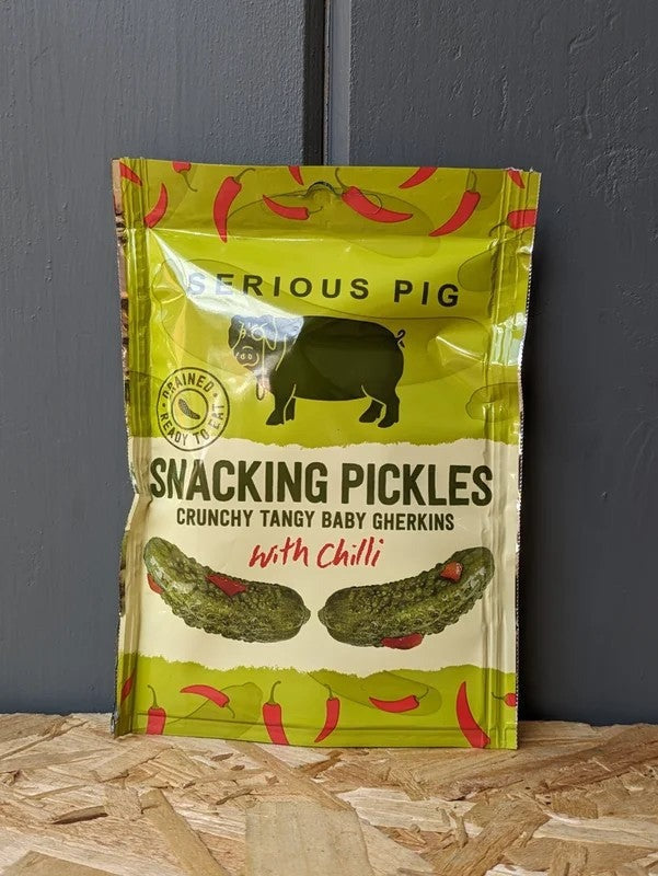 SeriousPig|SnackingPickleswithChilli