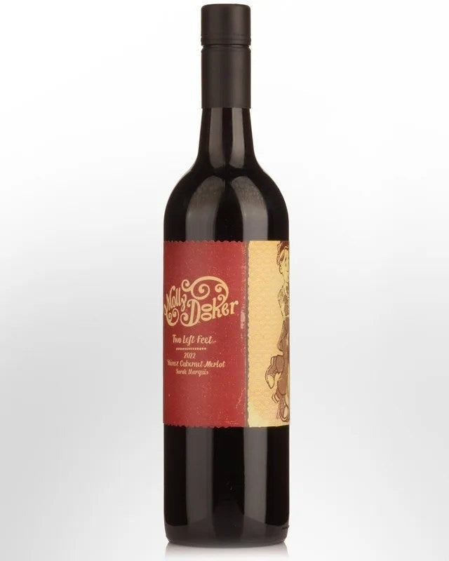 2022MollydookerTwoLeftFeetShirazCabernetMerlot