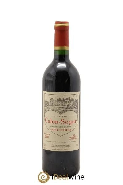 ChâteauCalonSégur3èmeGrandCruClassé2000