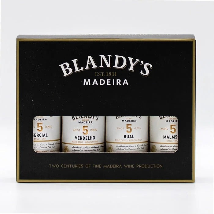 Blandy’s5YearOldMadeiraMiniatureGiftPack,4x5cl