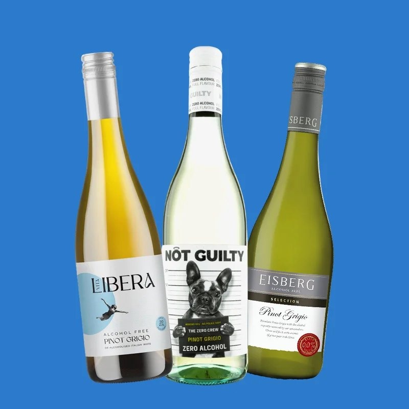 PerfectPinotGrigioWhiteWineAlcoholFreeWisePack