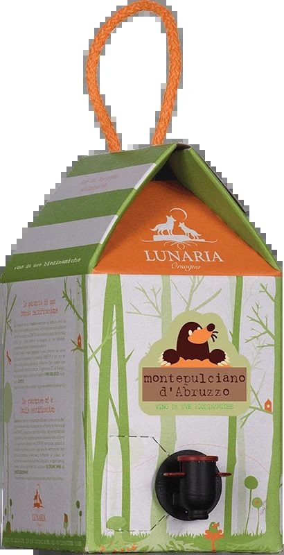 LunariaMontepulcianod’AbruzzoBoxedWine3LOrganic