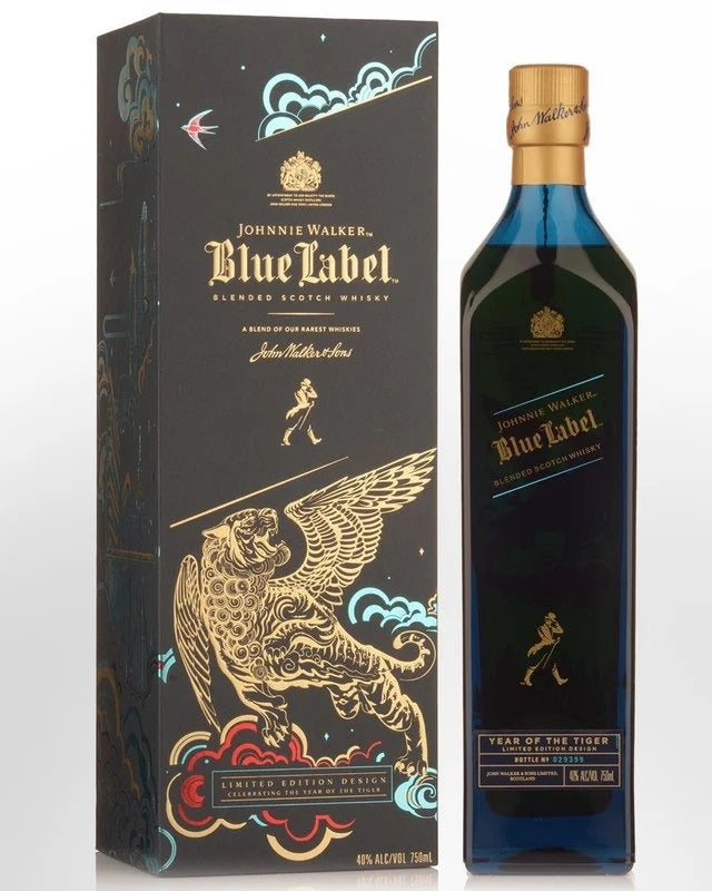 JohnnieWalkerBlueLabelYearOfTheTigerBlendedScotchWhisky(750ml)