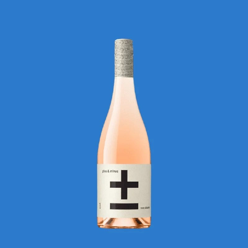 Plus&MinusAlcoholFreeRoséWine(0.5%ABV)