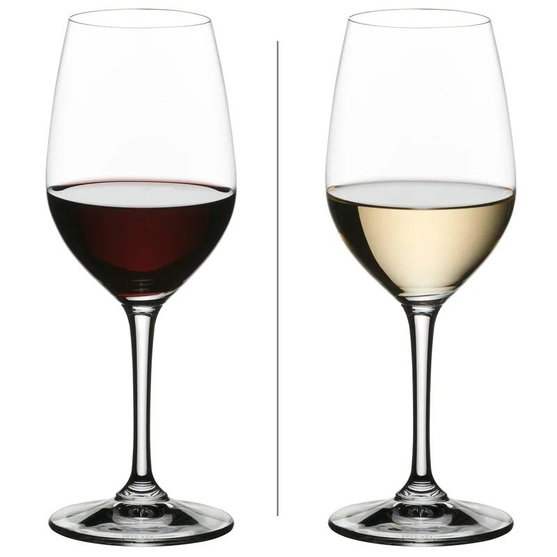 RiedelRestaurant–Sangiovese/ZinfandelRed+Riesling/SauvignonBlancWhiteWineGlass370ml–0446/15–Setof12