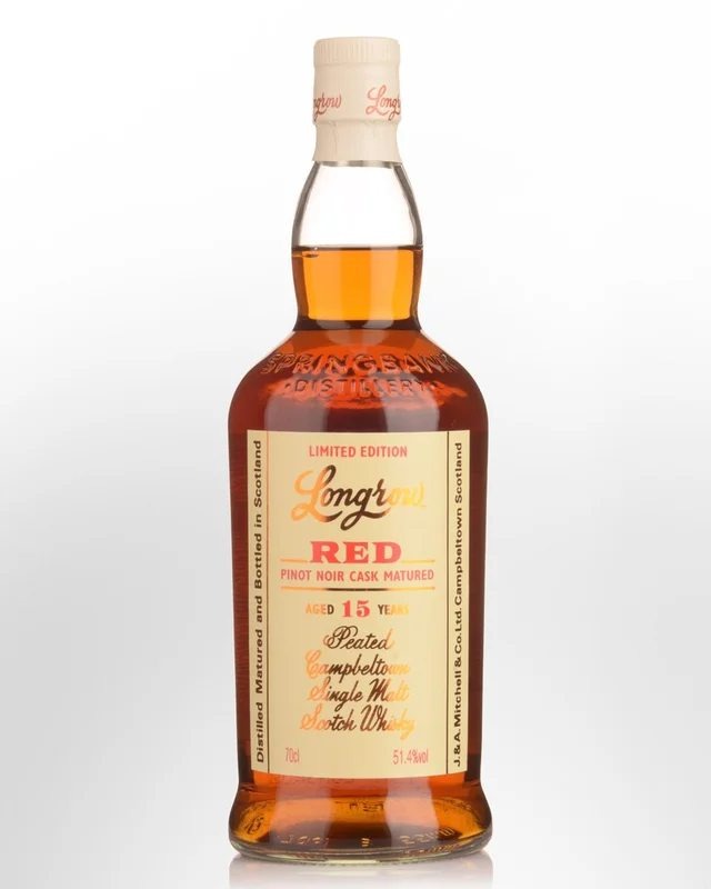 LongrowRedPinotNoirCaskMatured15YearOldCaskStrengthSingleMaltScotchWhisky(700ml)