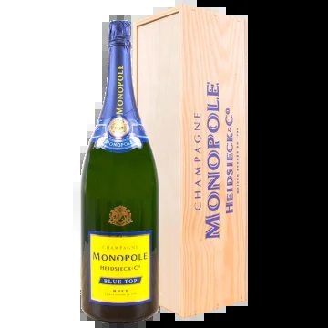 Jéroboam–ChampagneHeidsieck&CoMonopole–BlueTop–WoodenCase