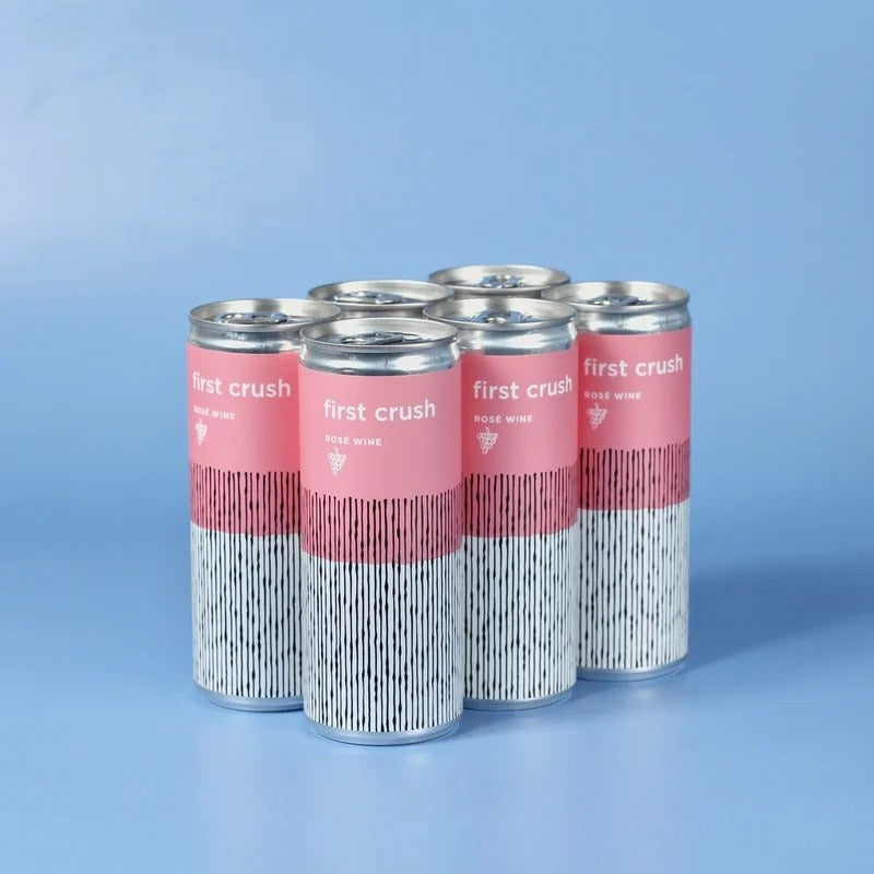FirstCrushCans–Rose6Pack