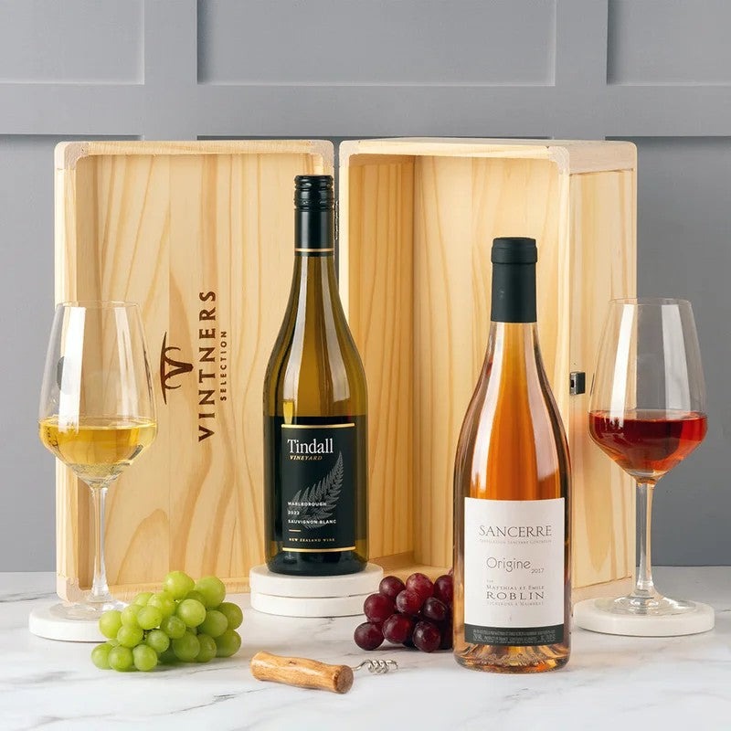SommelierContemporaryMixedDuoinWoodBox