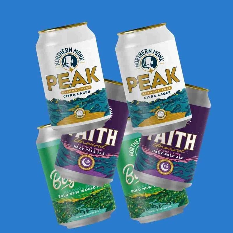 NorthernMonkBreweryAlcohol-FreeMixedPack(3×Styles,6Cans)