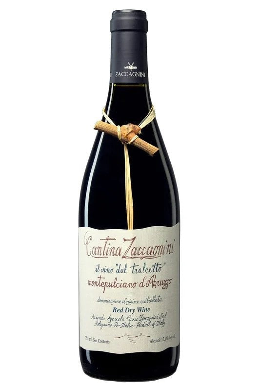 DAMAGEDLABEL:CantinaZaccagniniMontepulcianod’Abruzzo(IlVinodalTralcettoRiserva)2022(750ml)