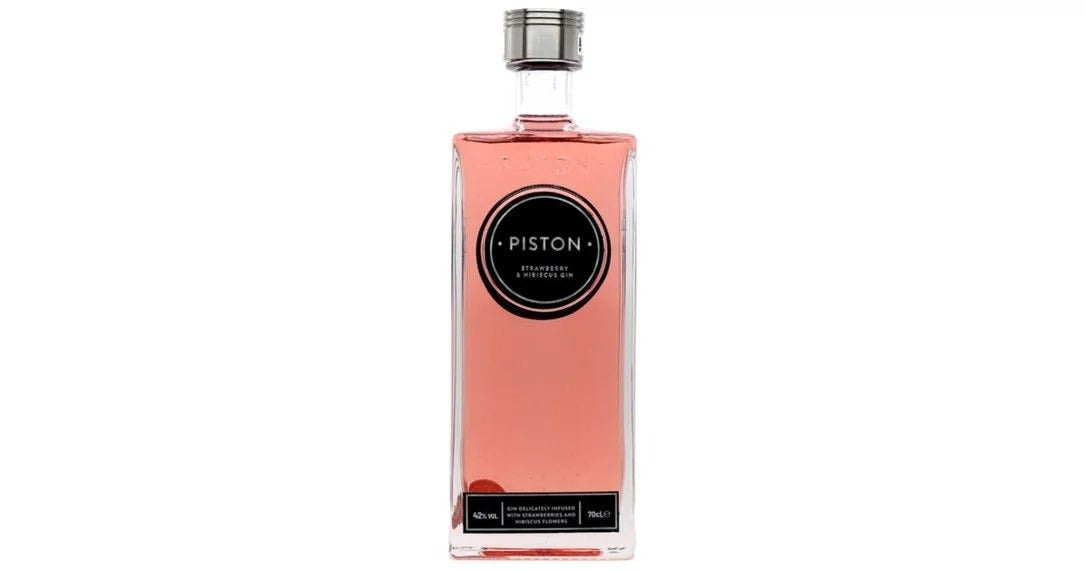 PistonStrawberryandHibiscusGin70cl