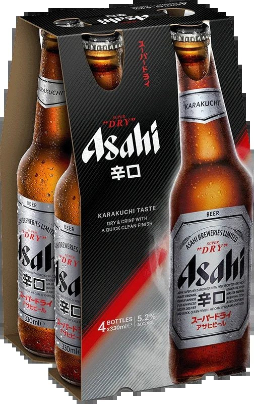 AsahiSuperDry4Pack(33clBottles)