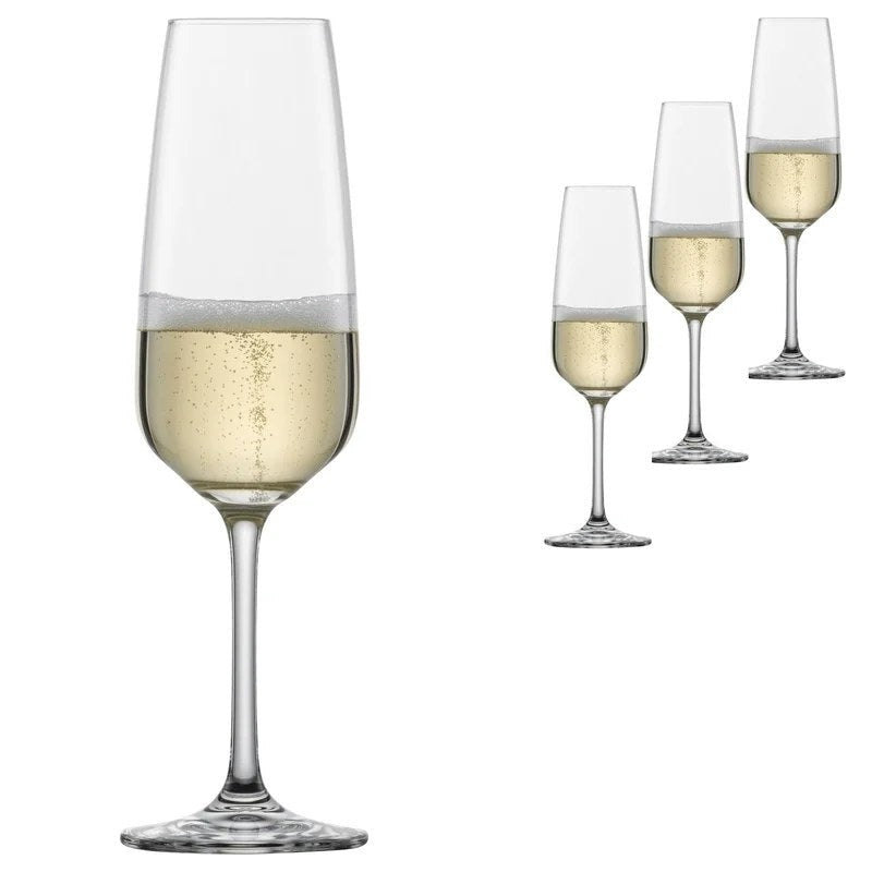 SchottZwieselTulipChampagneGlasses/Flute–Setof4