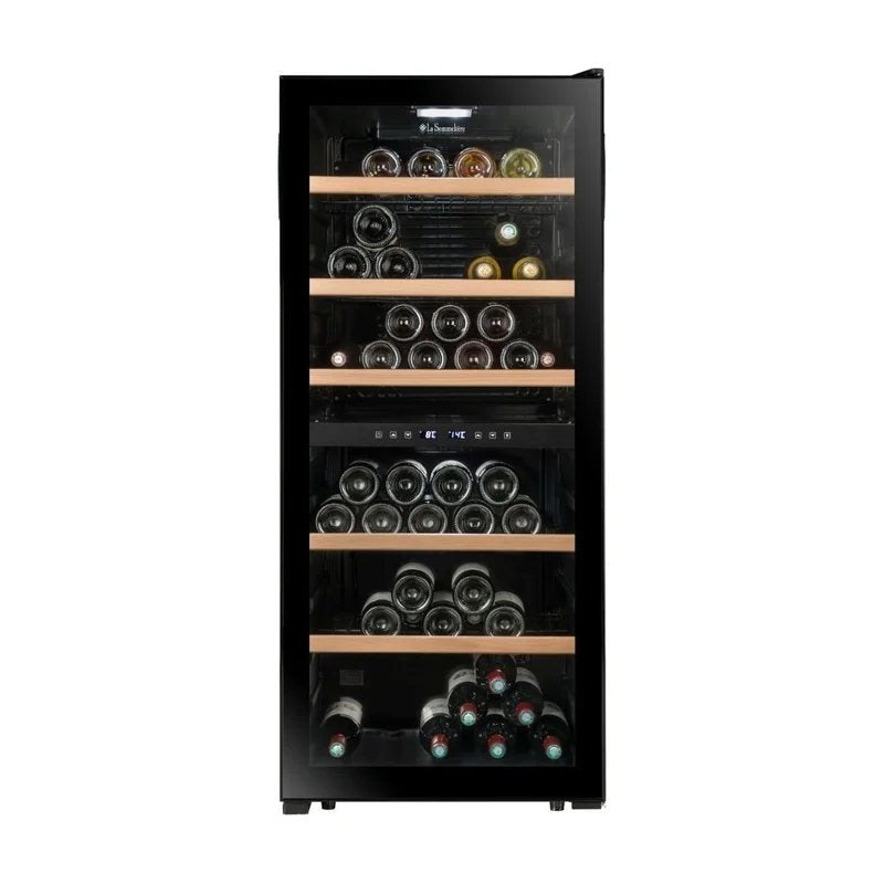 LaSommeliere–DualZone–102BottleWineFridge–LS102DZBLACK