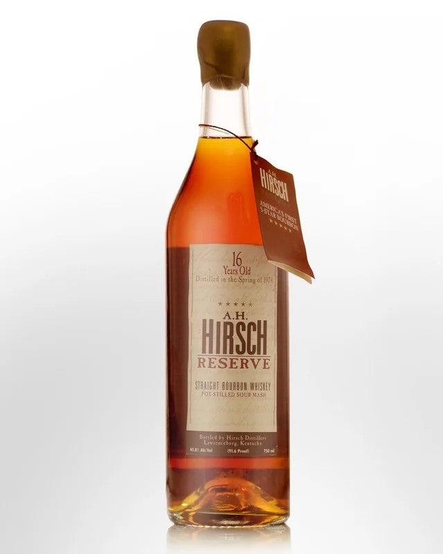 A.H.Hirsch16Y.O.ReserveBourbonWhiskey(700ml)–GoldWaxBottling