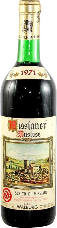 MissianerAuslese,1971RedWine