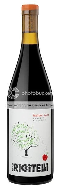 MatiasRiccitelli‘TheAppleDoesn’tFallFarFromTheTree’,LujandeCuyo,Malbec202175cl