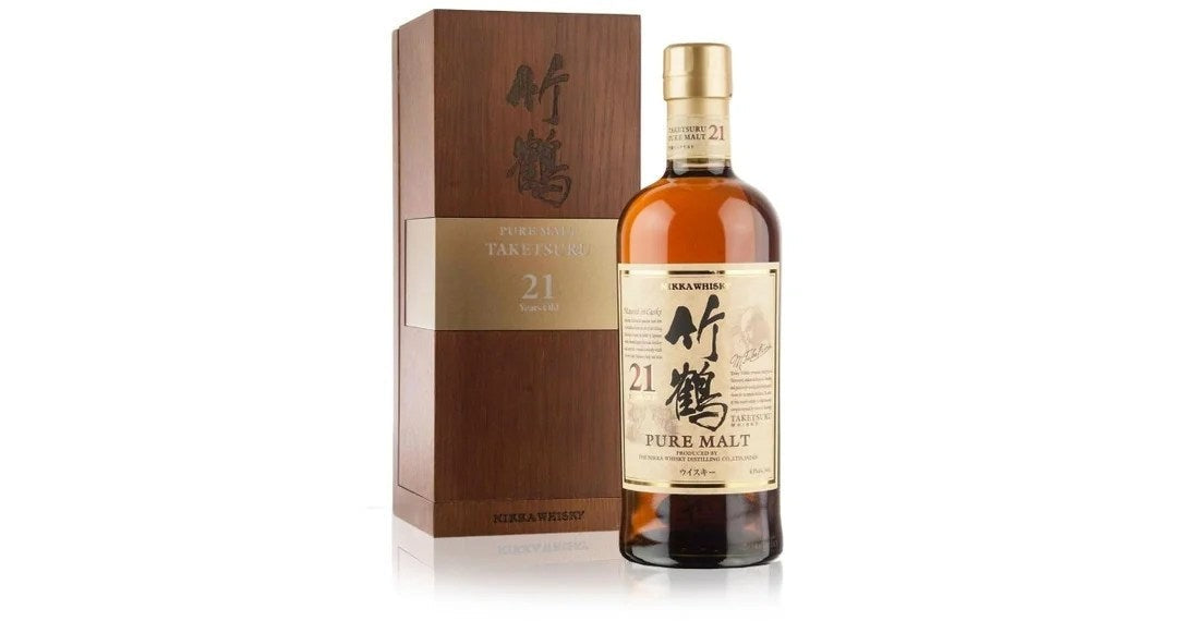 NikkaTaketsuru21YearOldWhisky70clWoodenBox