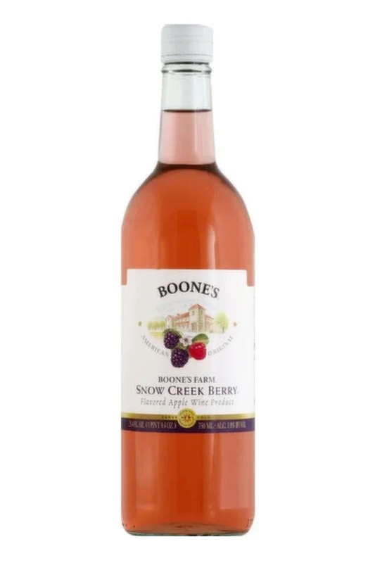 DAMAGEDLABEL:Boone’sFarmSnowcreekBerry(750ml)