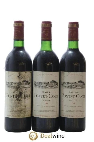 ChâteauPontetCanet5èmeGrandCruClassé1981