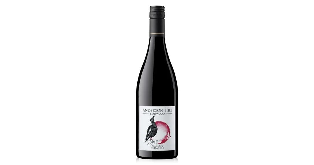 AndersonArtSeriesMaggiesSongShirazAustralia75cl