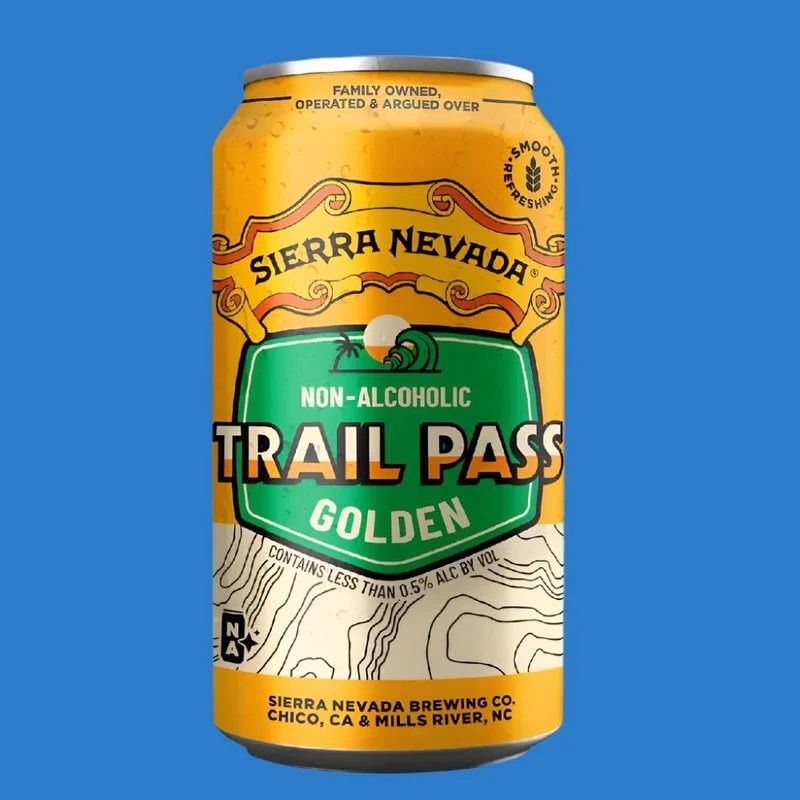 SierraNevadaTrailPassGoldenAlcoholFreePaleAle(0.5%ABV)