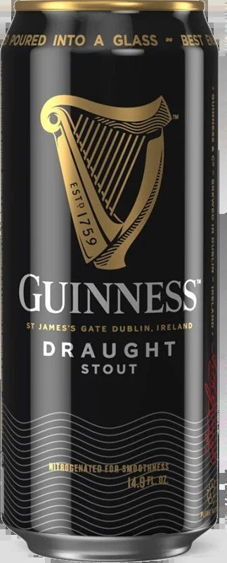 GuinnessDraughtStoutBeer24Pack(50clCans)
