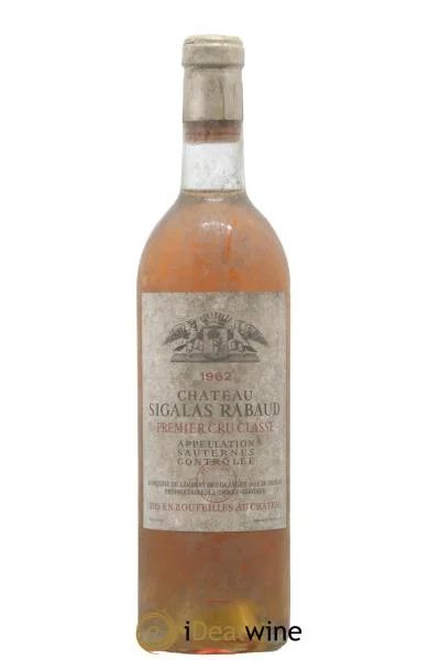 ChâteauSigalasRabaud1erGrandCruClassé1962