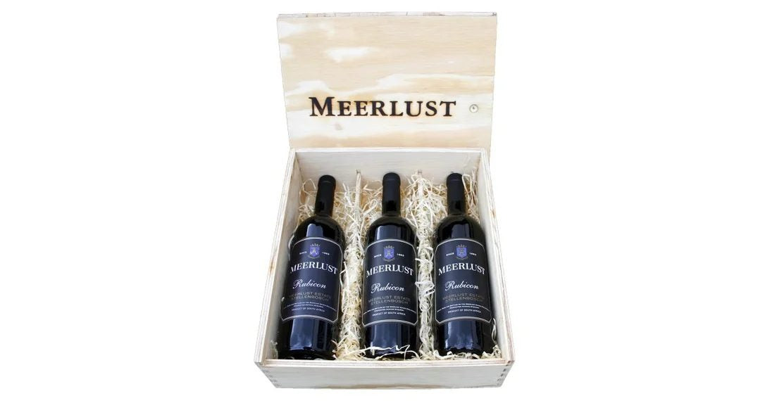 MeerlustRubiconWineVintageTrilogy2015,2016,20173x75cl