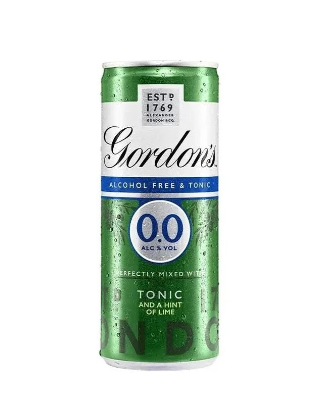 Gordon’s0.0%AlcoholFreeSpirit&Tonic250ml