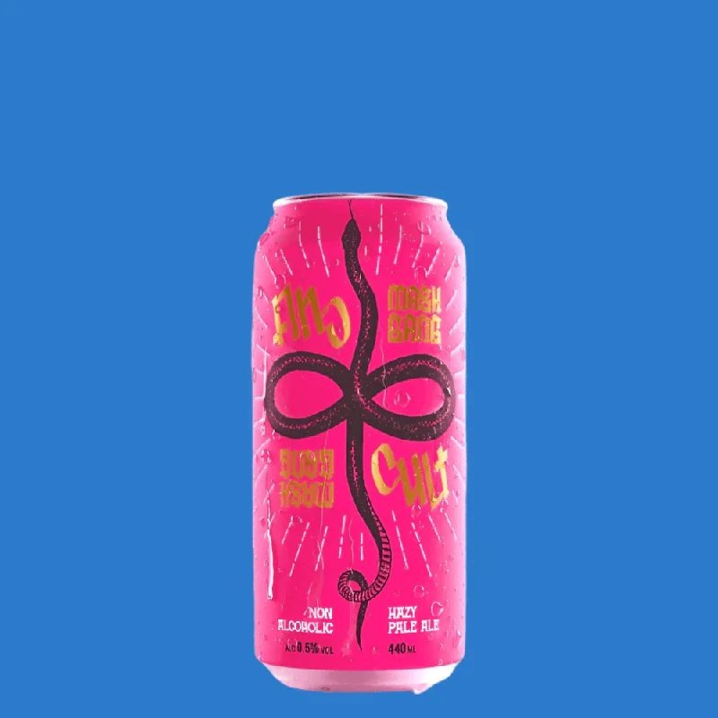MashGang‘Cult’AlcoholFreeHazyPaleAle(0.5%ABV)