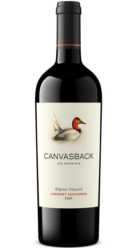 2021CanvasbackRedMountainCabernetSauvignonKlipsunVineyard