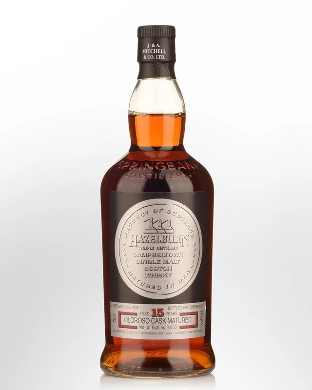 2008HazelburnOlorosoCaskMatured15YearOldCaskStrengthSingleMaltScotchWhisky(700ml)