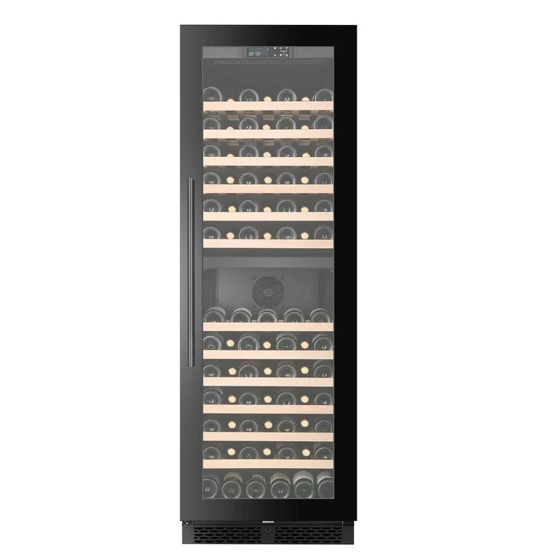 CELLA–101bottleDualZoneWinecooler–57cmShallowDepth–FWS93D-BLACK