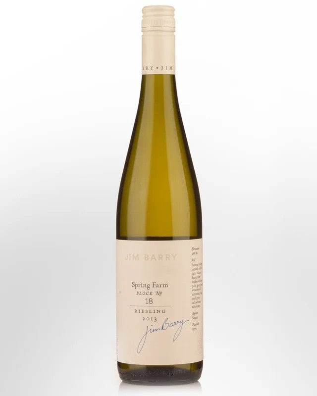 2013JimBarrySpringFarmBlockNo.18Riesling