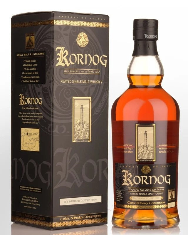 2019GlannarMorKornogSauternesCaskSingleMaltFrenchWhisky(700ml)