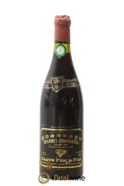 Charmes-ChambertinGrandCruCamusPèreetFils(Domaine)2003