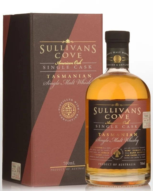 SullivansCoveSingleCaskTD0393AmericanOakSecondFillSingleMaltAustralianWhisky(700ml)