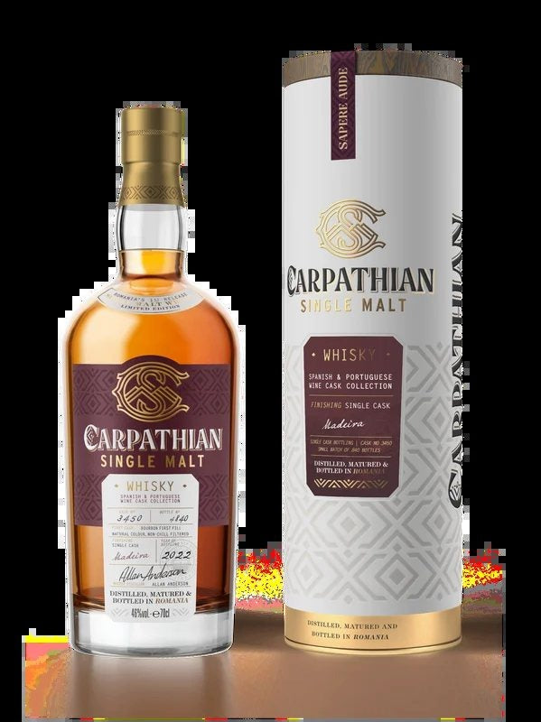 CarpathianMadeiraSingleMaltWhisky700ml46%ABV