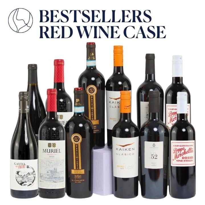 BestsellersRed12BottleBox(FREEDeliveryonthiscase)