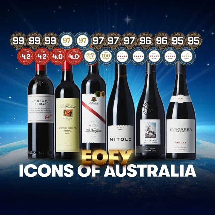 IconsofAustralia–Penfolds,d’Arenberg,Mitolo,StHallett,TwoHands,YangarraEstate