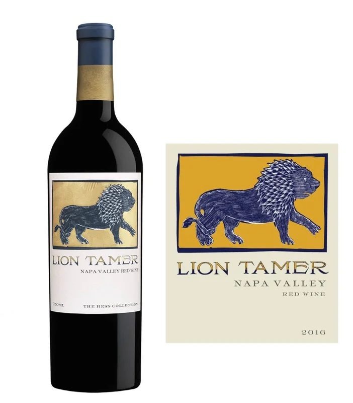 DAMAGEDLABEL:TheHessCollectionLionTamerRedBlend2022(750ml)